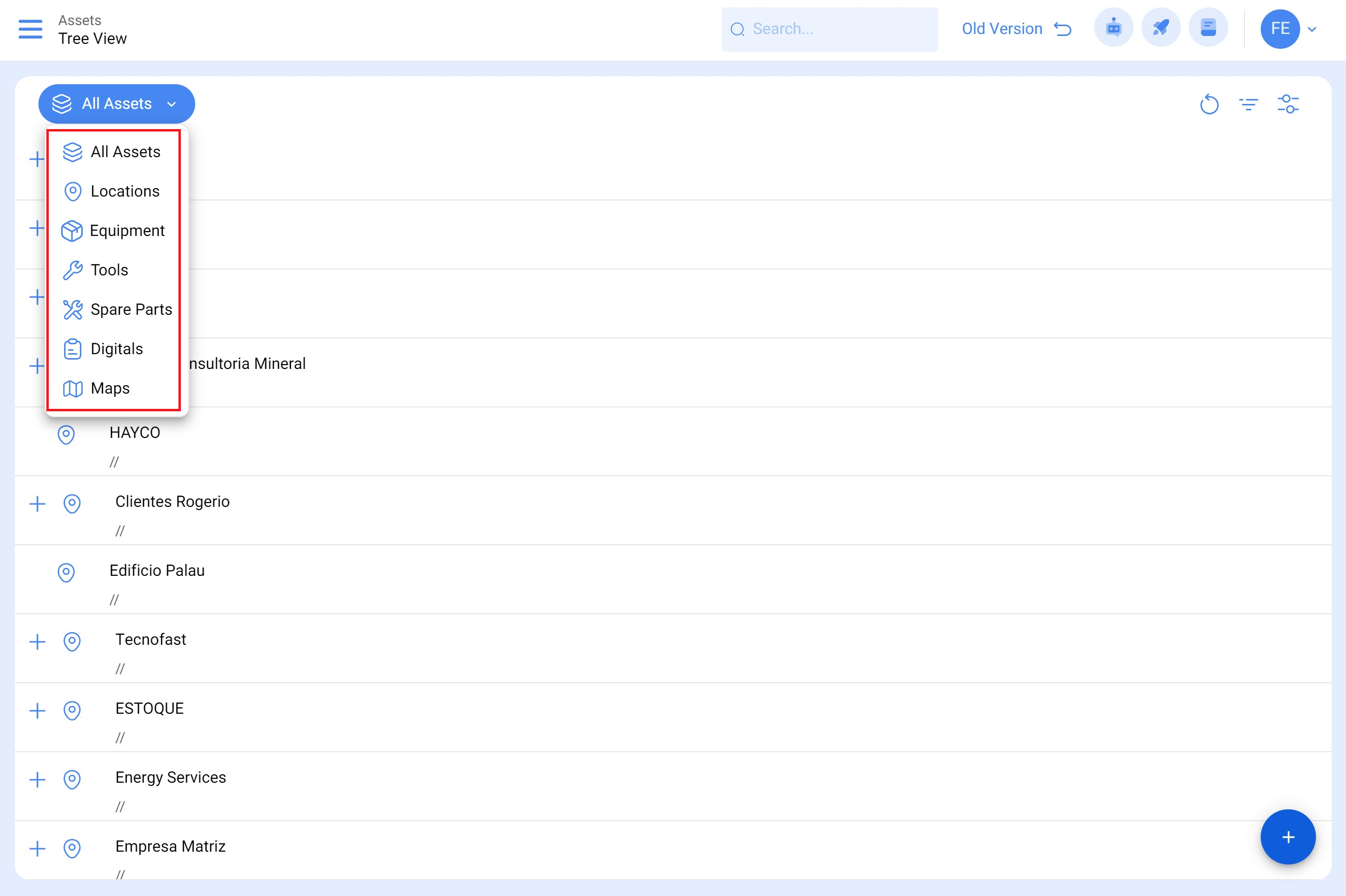 Assets – Help Center | Fracttal